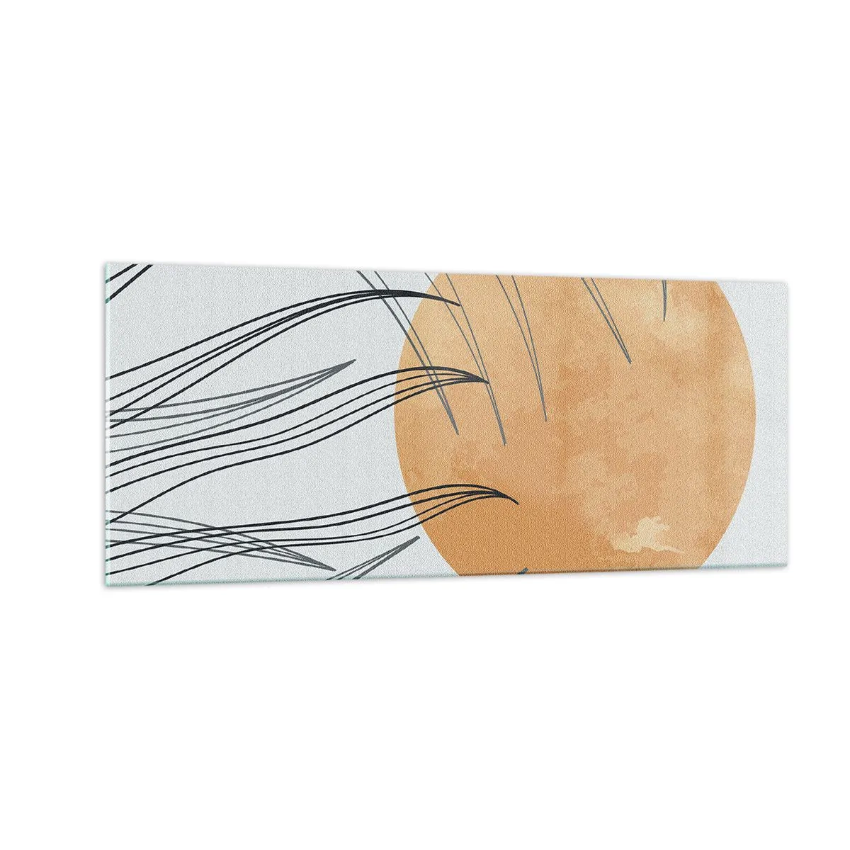 Üveg kép - Mindig a nap felé - 100x40 cm