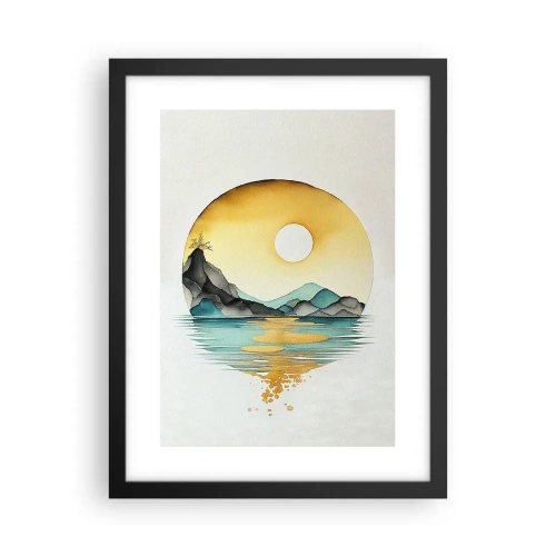 Poszter fehér keretben - A szépség körforgásában - 30x40 cm