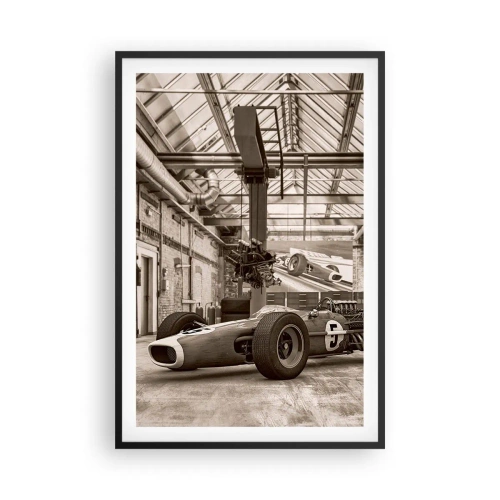 Poszter fehér keretben - A győztes pihenője - 61x91 cm