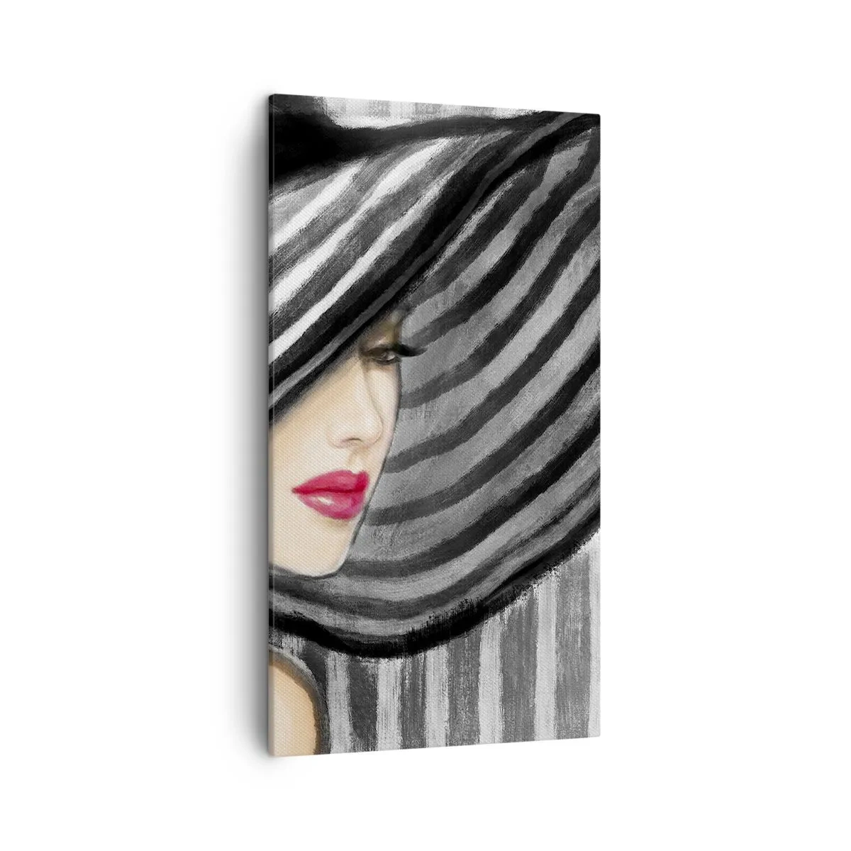 Vászonkép - Hol keressünk? - 45x80 cm