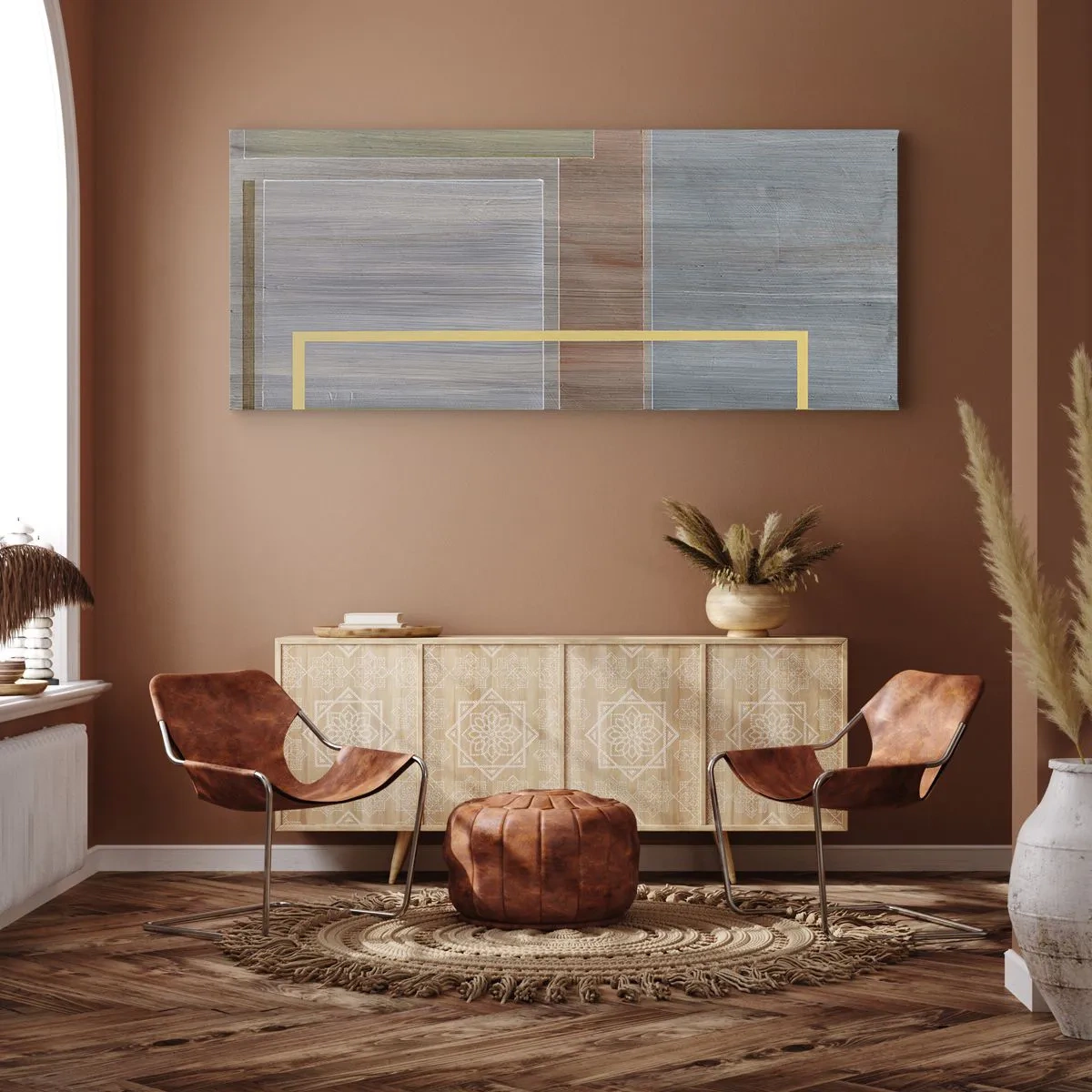 Vászonkép - Egyszerűen és nyugodtan - 100x40 cm