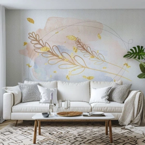 Fotótapéta Premium Sand - Aranyszínű fuvallat - Fényes, Minimalista, Modern - 100x70 cm