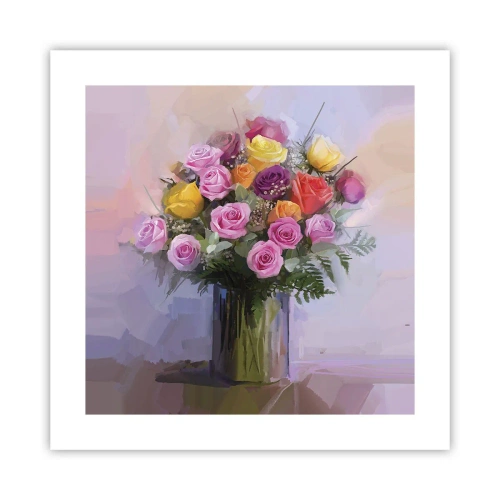 Poszter - Megtartott szépség - 40x40 cm