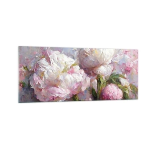 Üveg kép - Egy csokor, mely csordultig van élettel - 100x40 cm