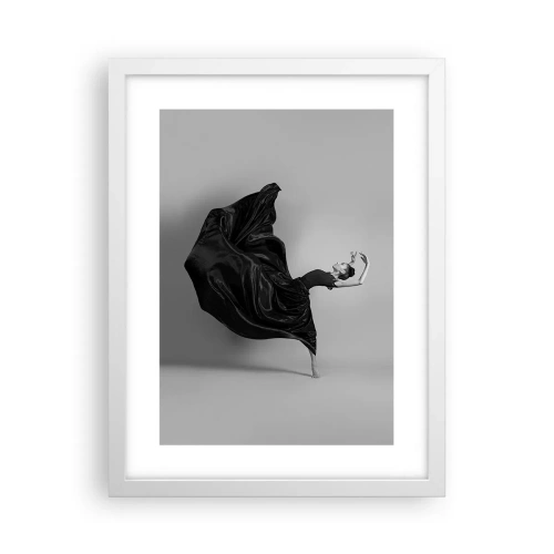 Poszter fekete keretben - Szárnyas zene - 30x40 cm
