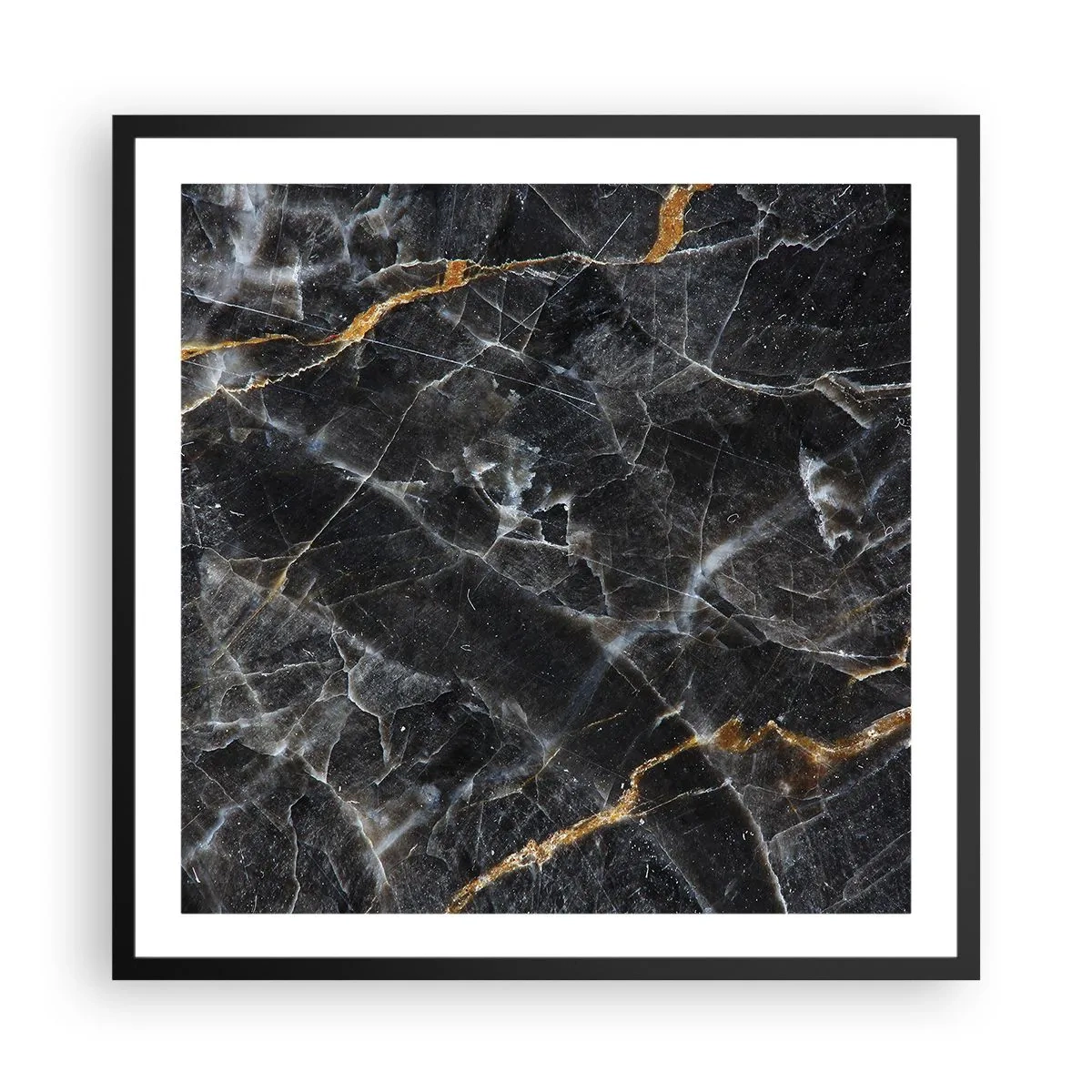 Poszter fehér keretben - A kő belső élete - 60x60 cm