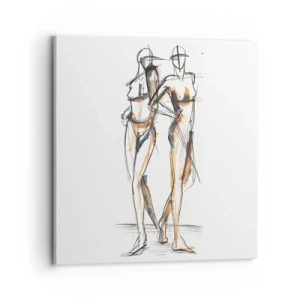 Vászonkép - A kegyelem tanulmánya - 70x70 cm