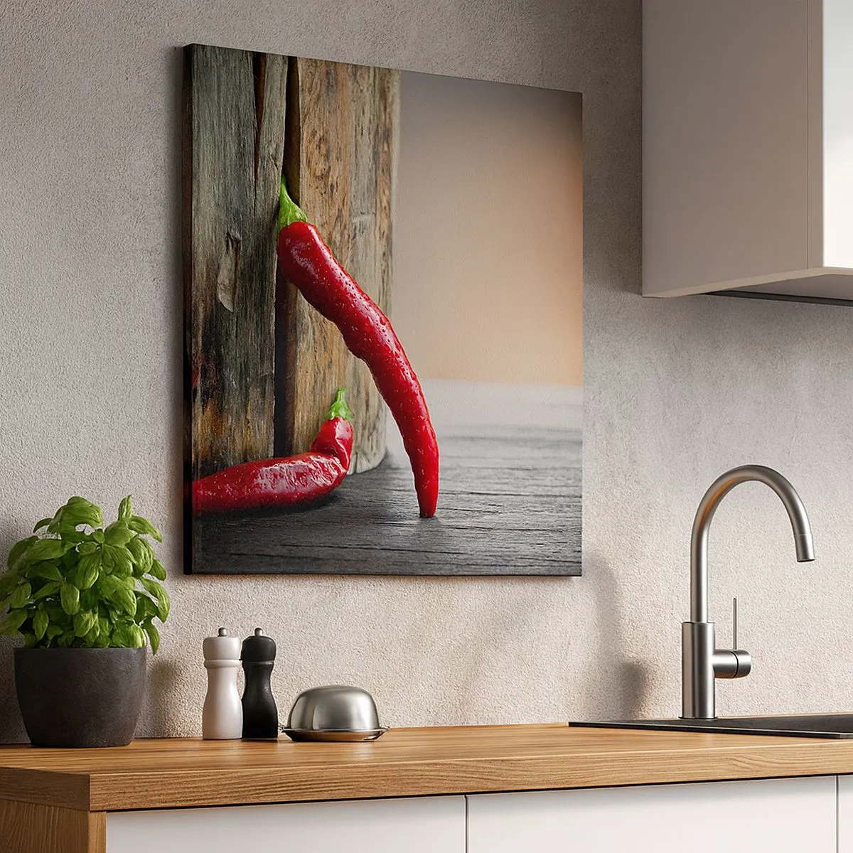 Vászonkép - Red hot chili peppers - 30x30 cm