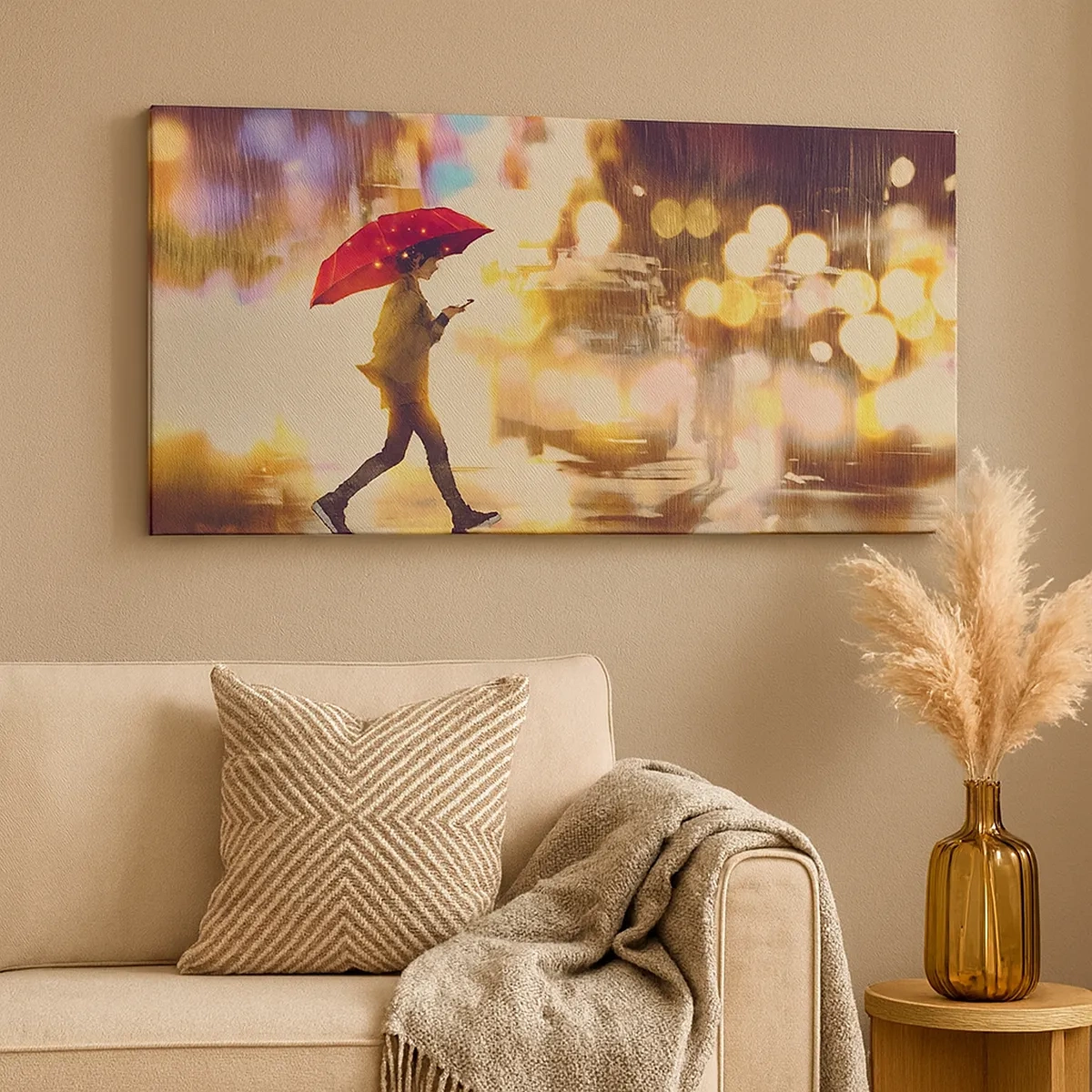 Vászonkép - Mégis napos - 30x30 cm