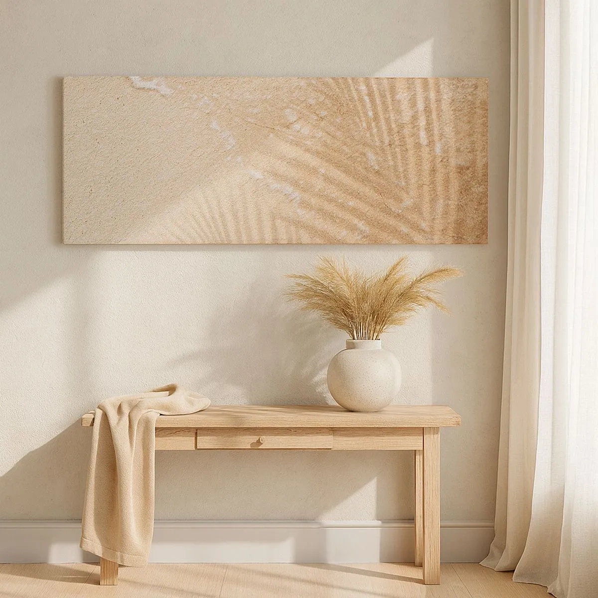 Vászonkép - A forró nyár árnyéka - 100x40 cm