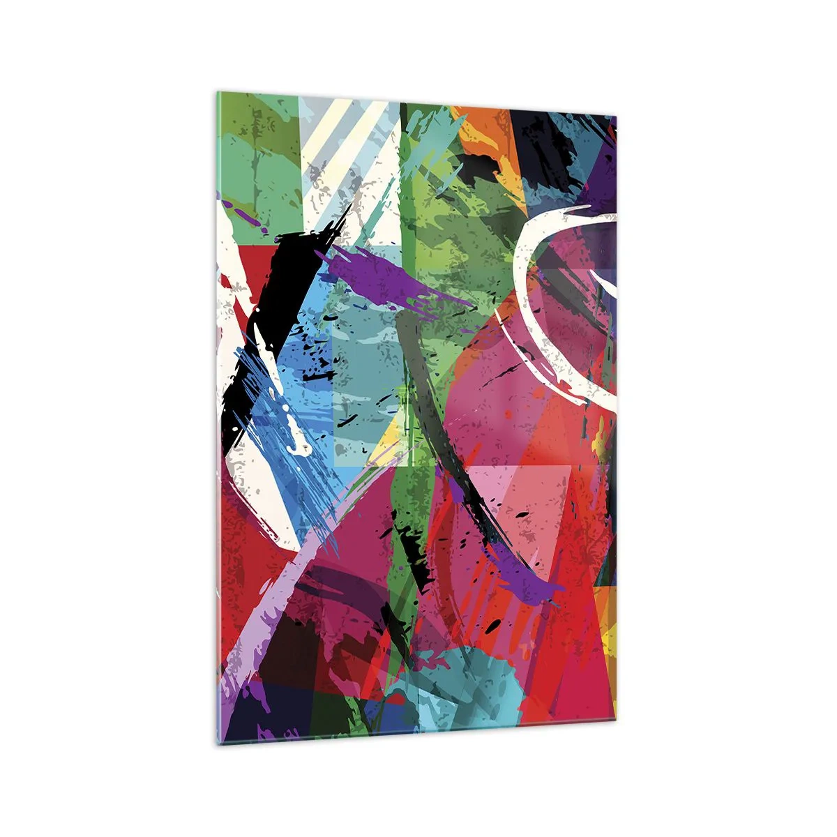 Üveg kép - Gyorsan, élénken és ugrálva - 70x100 cm