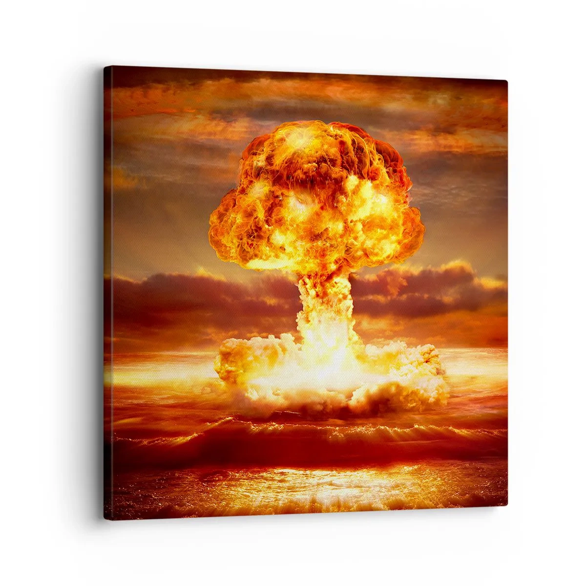 Vászonkép - És eljön a vég - 30x30 cm