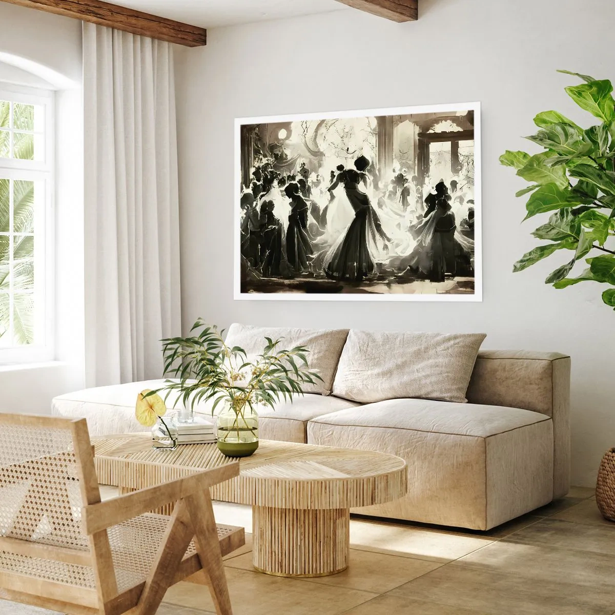 Poszter - Nagy álarcosbál - 100x70 cm