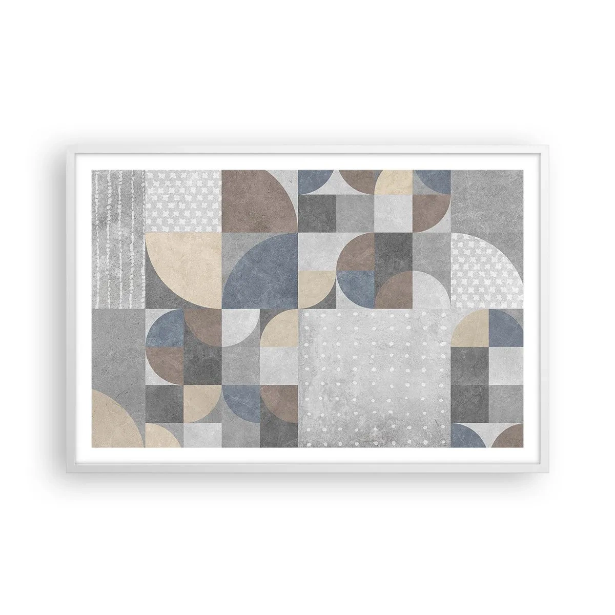 Poszter fekete keretben - Kerámia fantázia - 91x61 cm