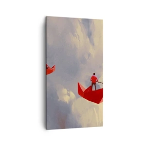 Vászonkép - Álmodozók expedíciója - 45x80 cm