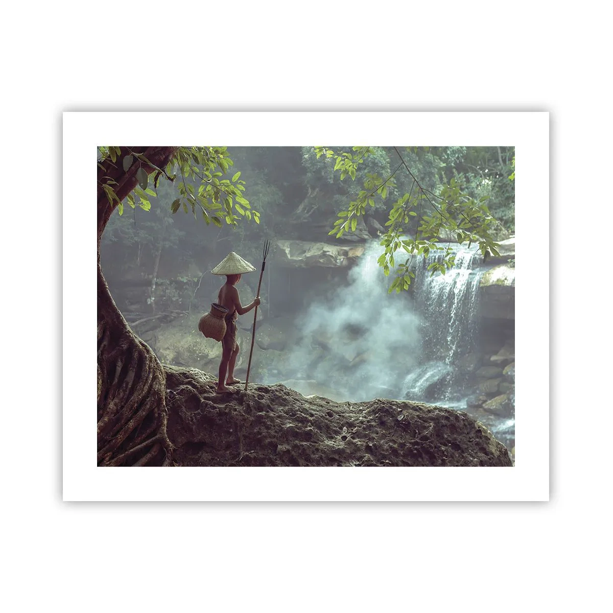 Poszter - Barátságban a természettel - 50x40 cm