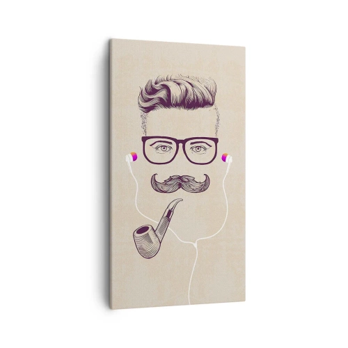 Vászonkép - Egy igazi férfi? - 45x80 cm