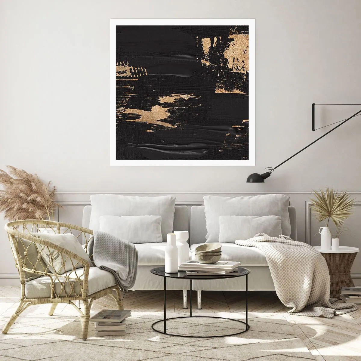 Poszter - Az érintés nyoma - 60x60 cm