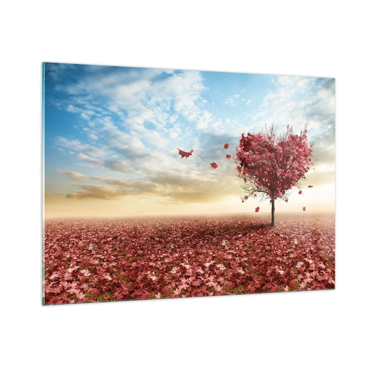 Üveg kép - Szeresd meg az őszt - 100x70 cm