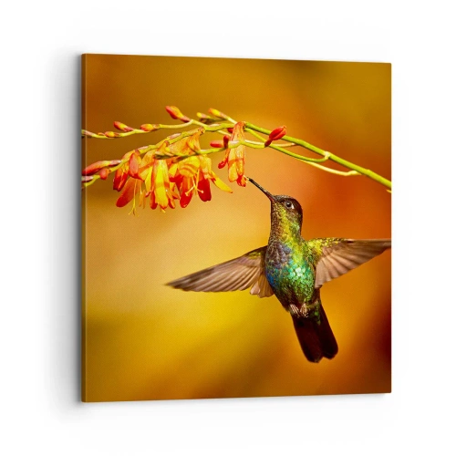 Vászonkép - A fény hírnöke a maják szerint - 70x70 cm