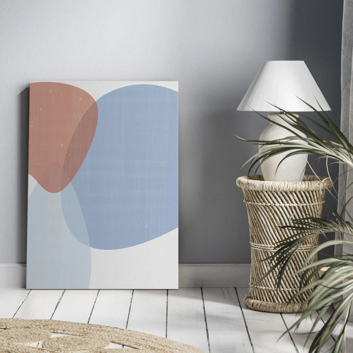 Vászonkép - Pasztell kapcsolatok - 50x70 cm