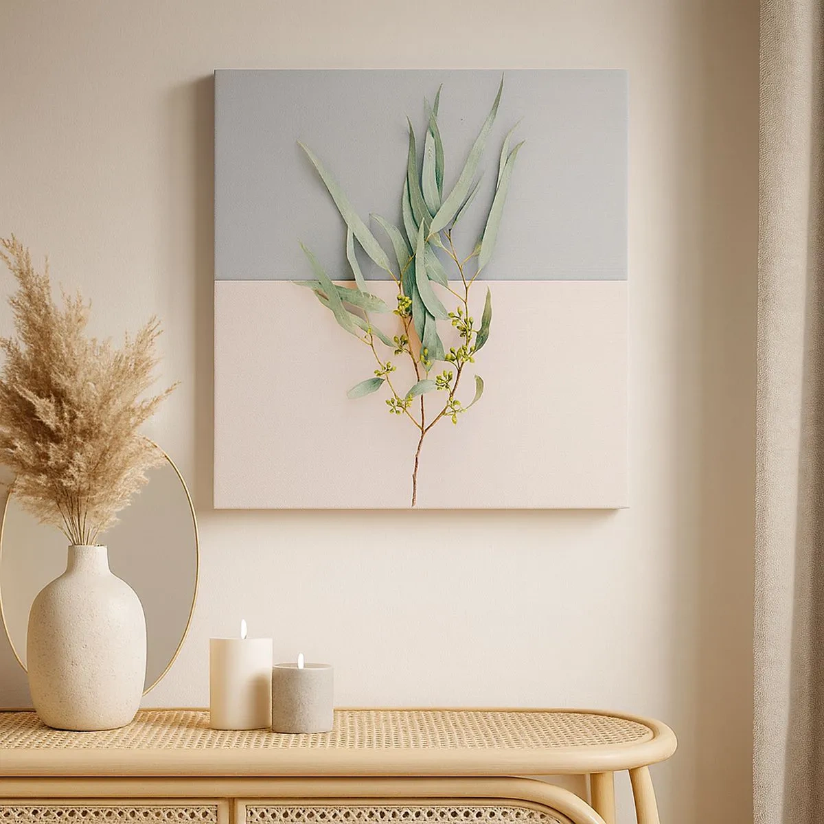 Vászonkép - Pasztell finomság - 30x30 cm