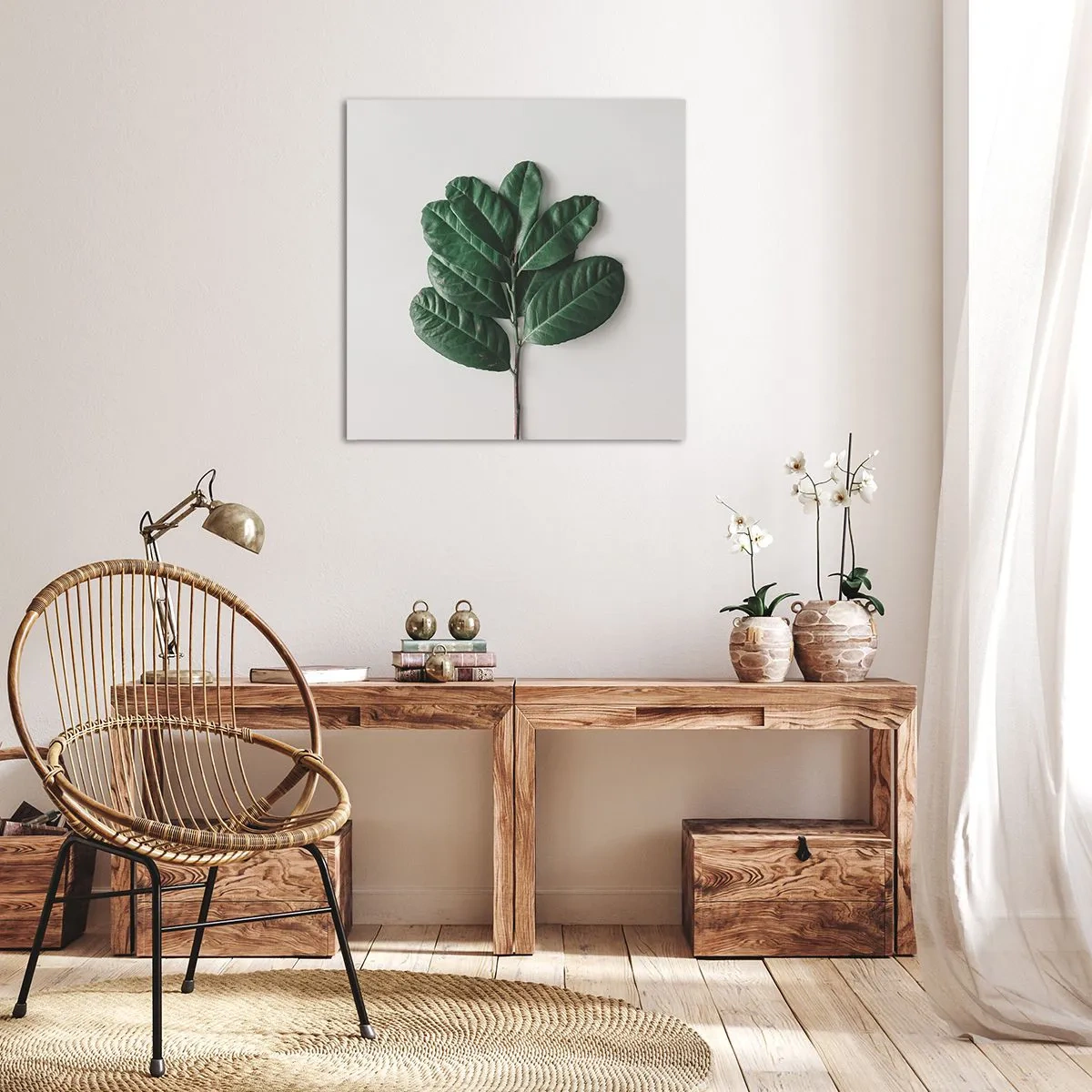 Vászonkép - Rajz csak a természetről - 40x40 cm