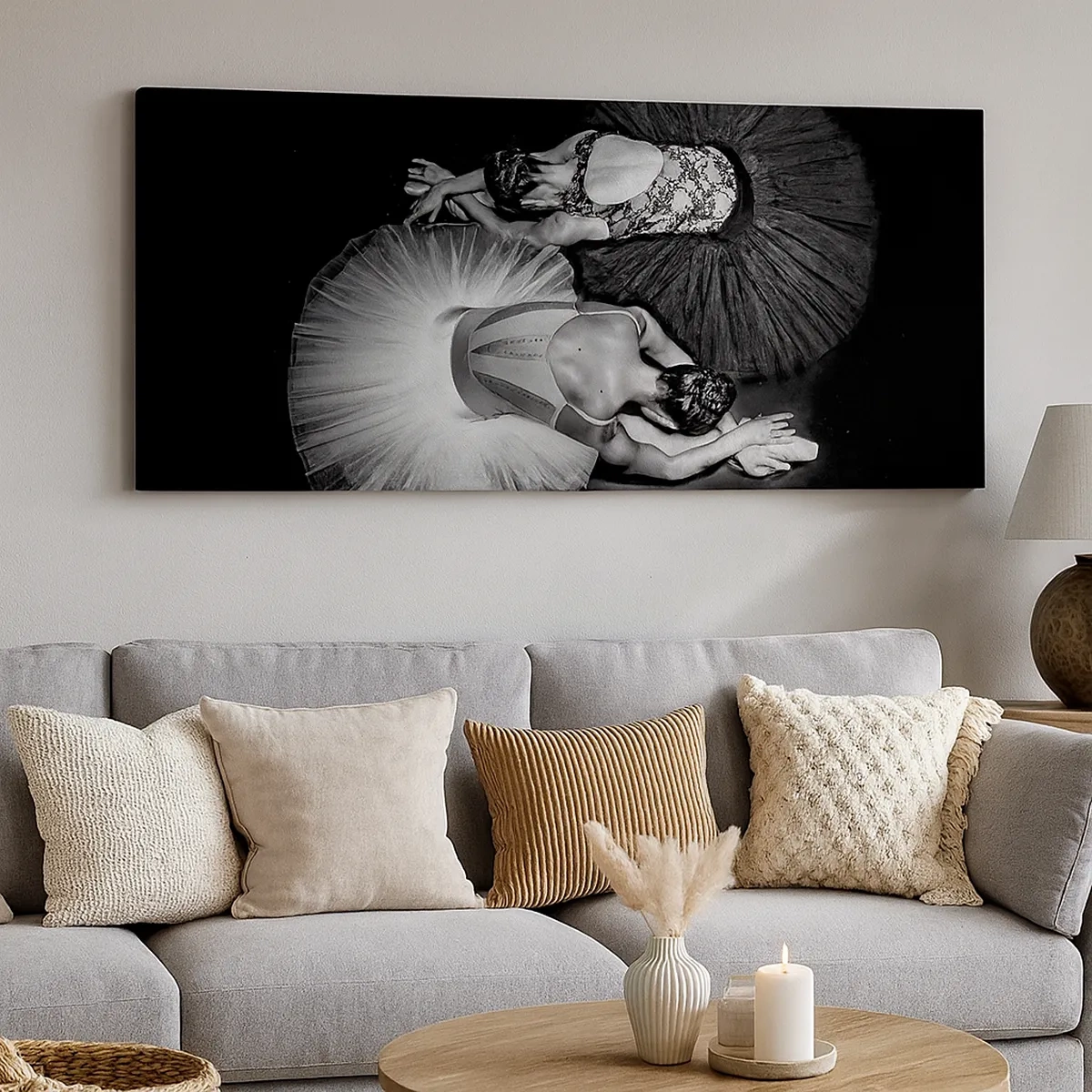 Vászonkép - Jin és jang – tökéletes egyensúly - 30x30 cm