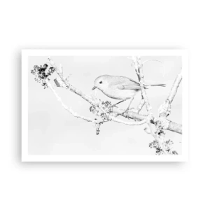 Poszter - Téli reggel - 91x61 cm