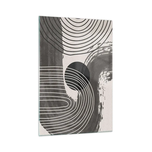 Üveg kép - Az ovális nyer - 70x100 cm