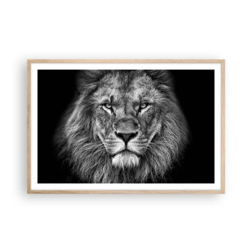 Poszter világos tölgy keretben - Őfelségi palástban - 91x61 cm