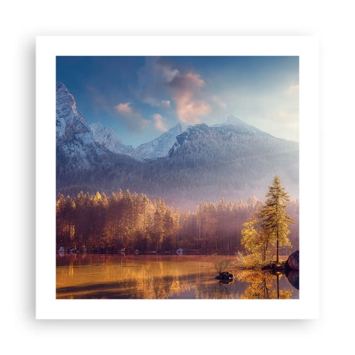 Poszter - A hegyekben és völgyekben - 50x50 cm