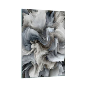 Üveg kép - Kő és virág - 50x70 cm