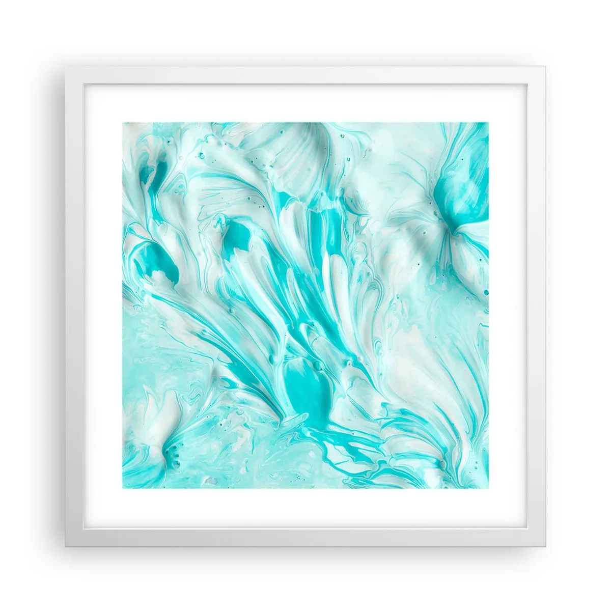 Poszter fekete keretben - Örökké együtt - 40x40 cm