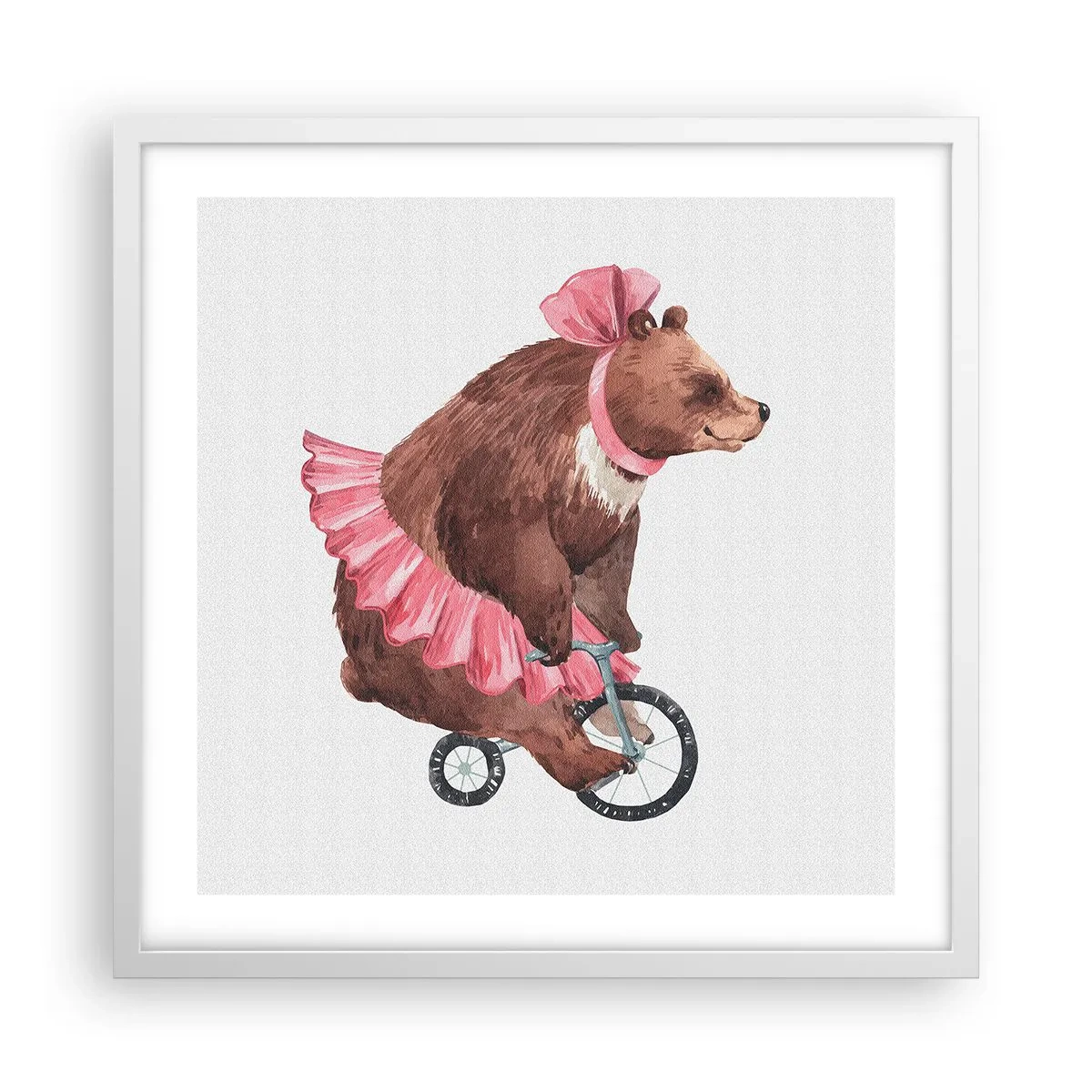 Poszter fekete keretben - Micsoda cirkusz! - 50x50 cm