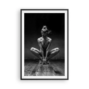 Poszter fehér keretben - A táncenergia koncentrációja - 61x91 cm