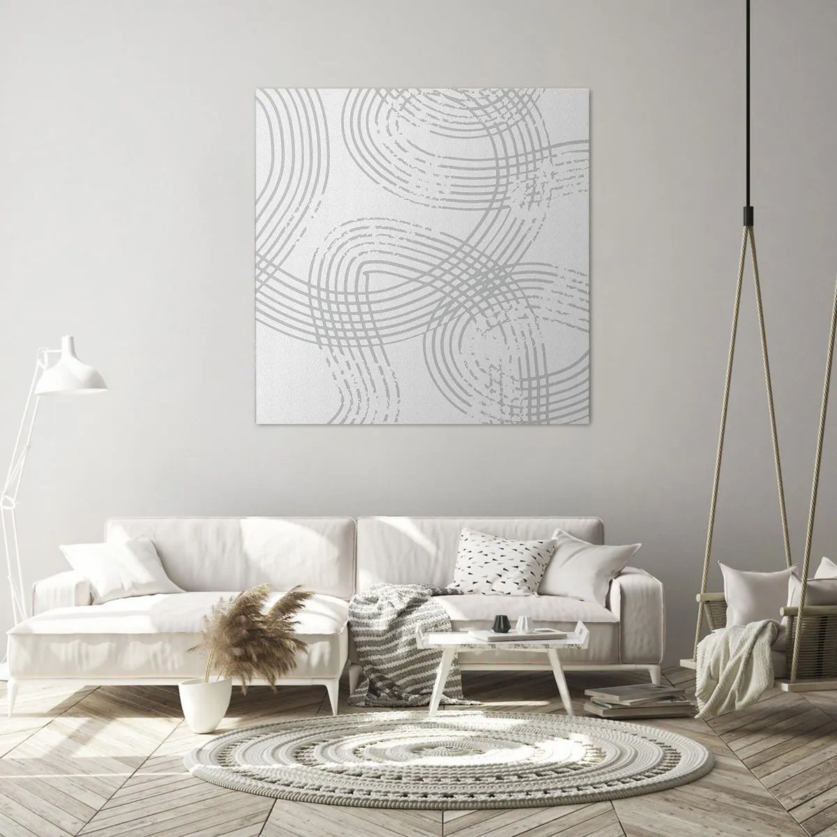 Vászonkép - Nincs egyenes út - 40x40 cm