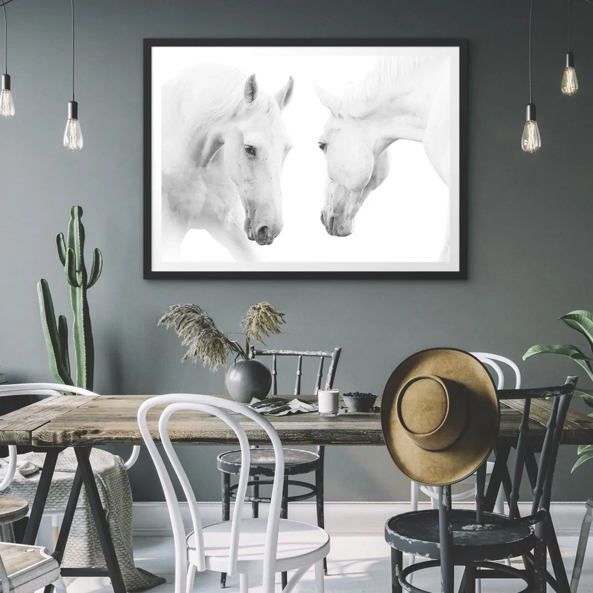 Poszter fehér keretben - Ez a barátság...? - 100x70 cm