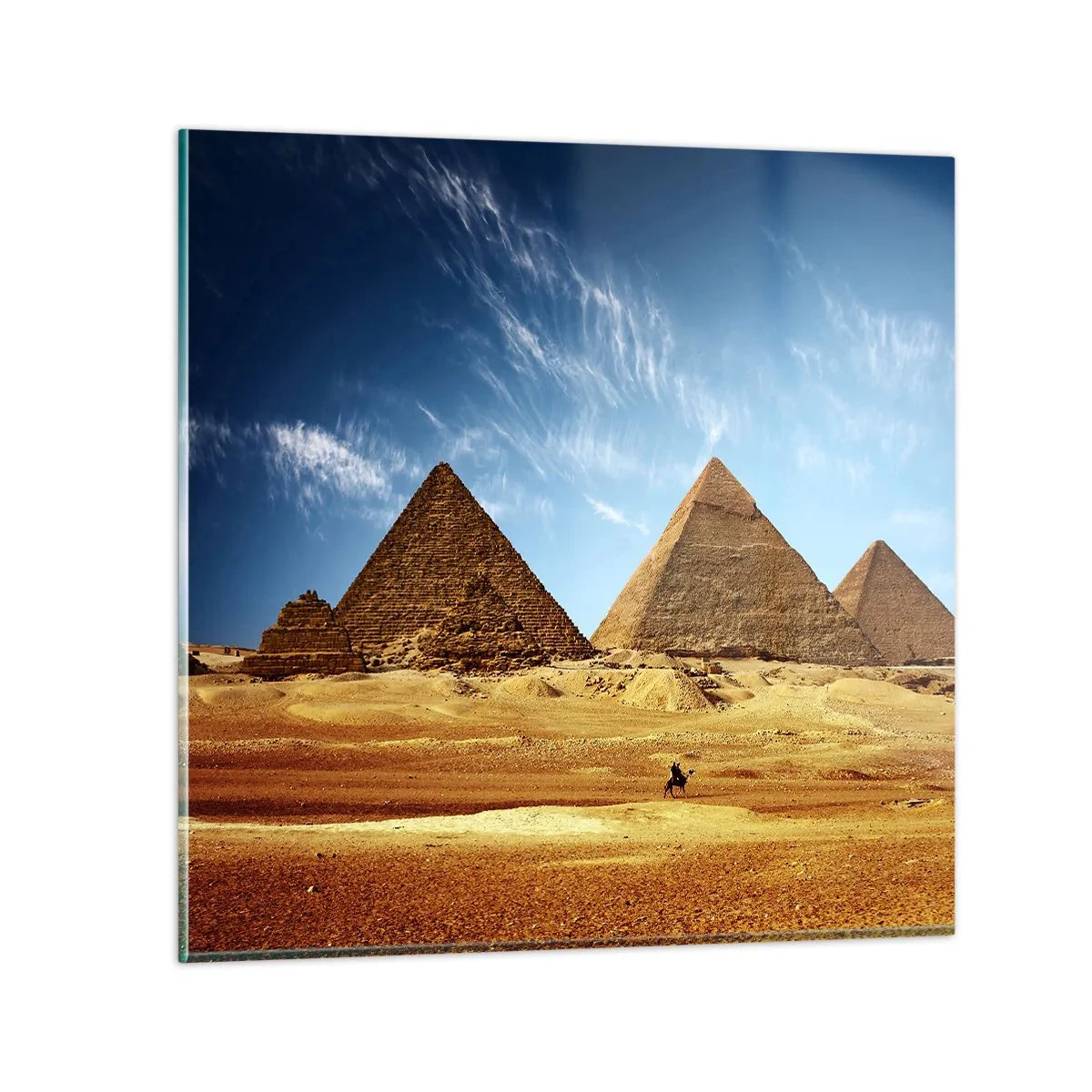 Üveg kép - 40 évszázad néz rád - 50x50 cm