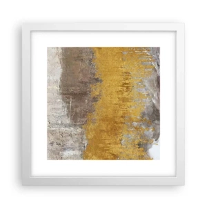 Poszter fekete keretben - Egy aranyszínű fuvallat - 30x30 cm