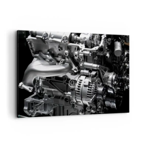 Vászonkép - Acél, szép, erős - 120x80 cm