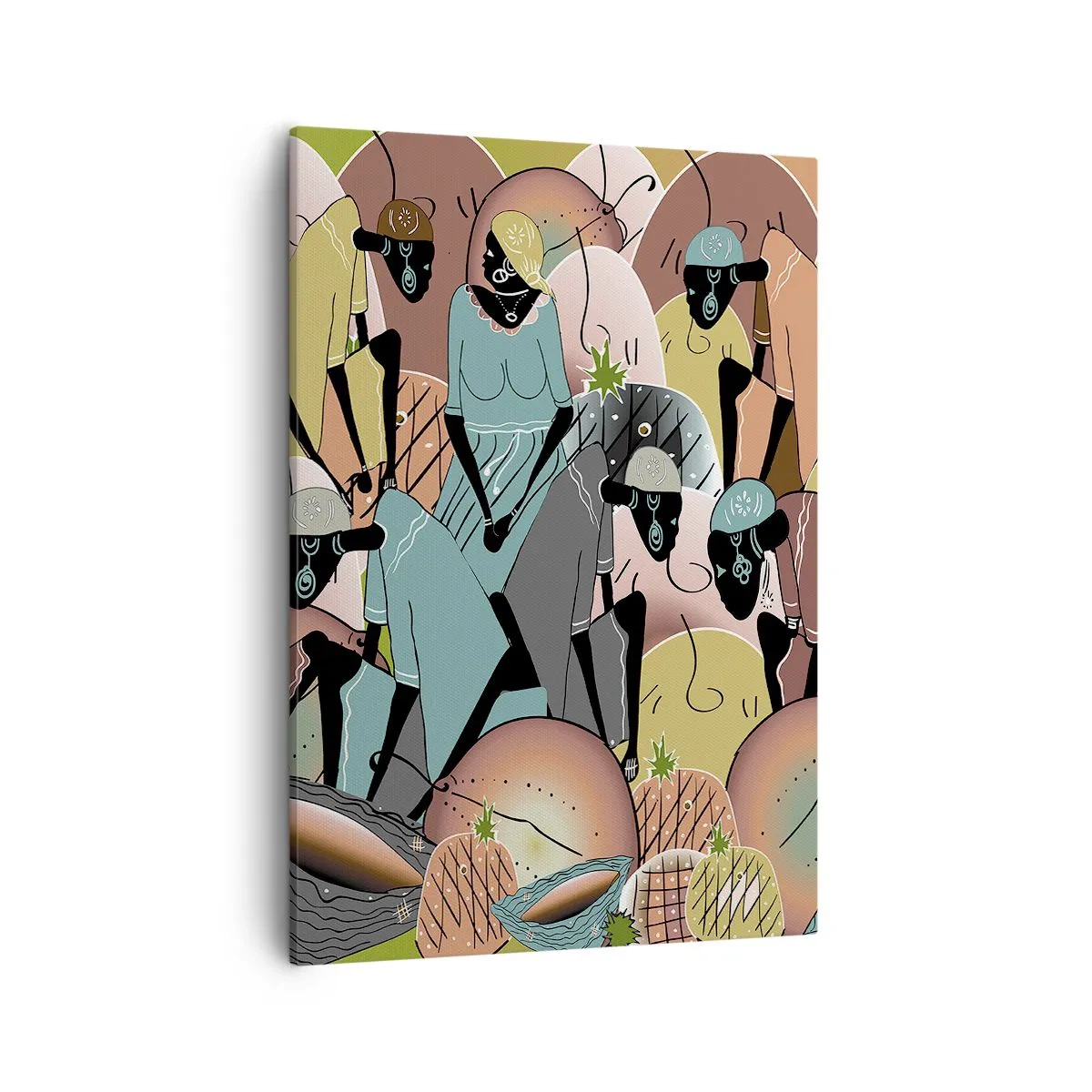 Vászonkép - Jön a nagy ünnep - 50x70 cm