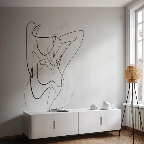 Öntapadós Fotótapéta Deluxe Sticker - A csábítás művészete - Nő, Grafika, Darab - 150x105 cm