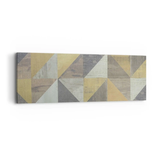 Vászonkép - A háromszög szögében - 90x30 cm