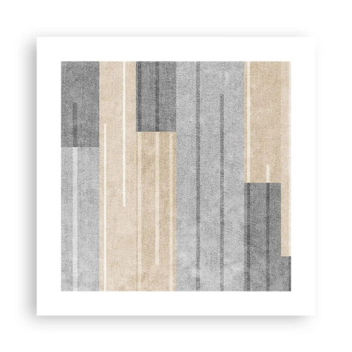 Poszter - Kompozíció: tartsa a függőlegeset - 40x40 cm