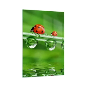 Üveg kép - Egész nyáron az úton - 70x100 cm