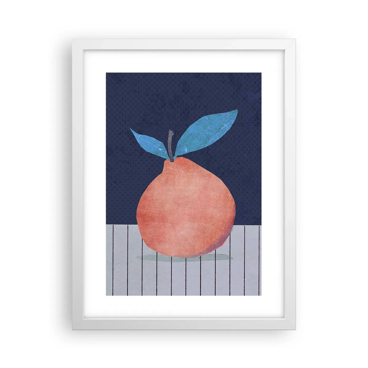 Poszter fekete keretben - Domborúság és sík - 30x40 cm