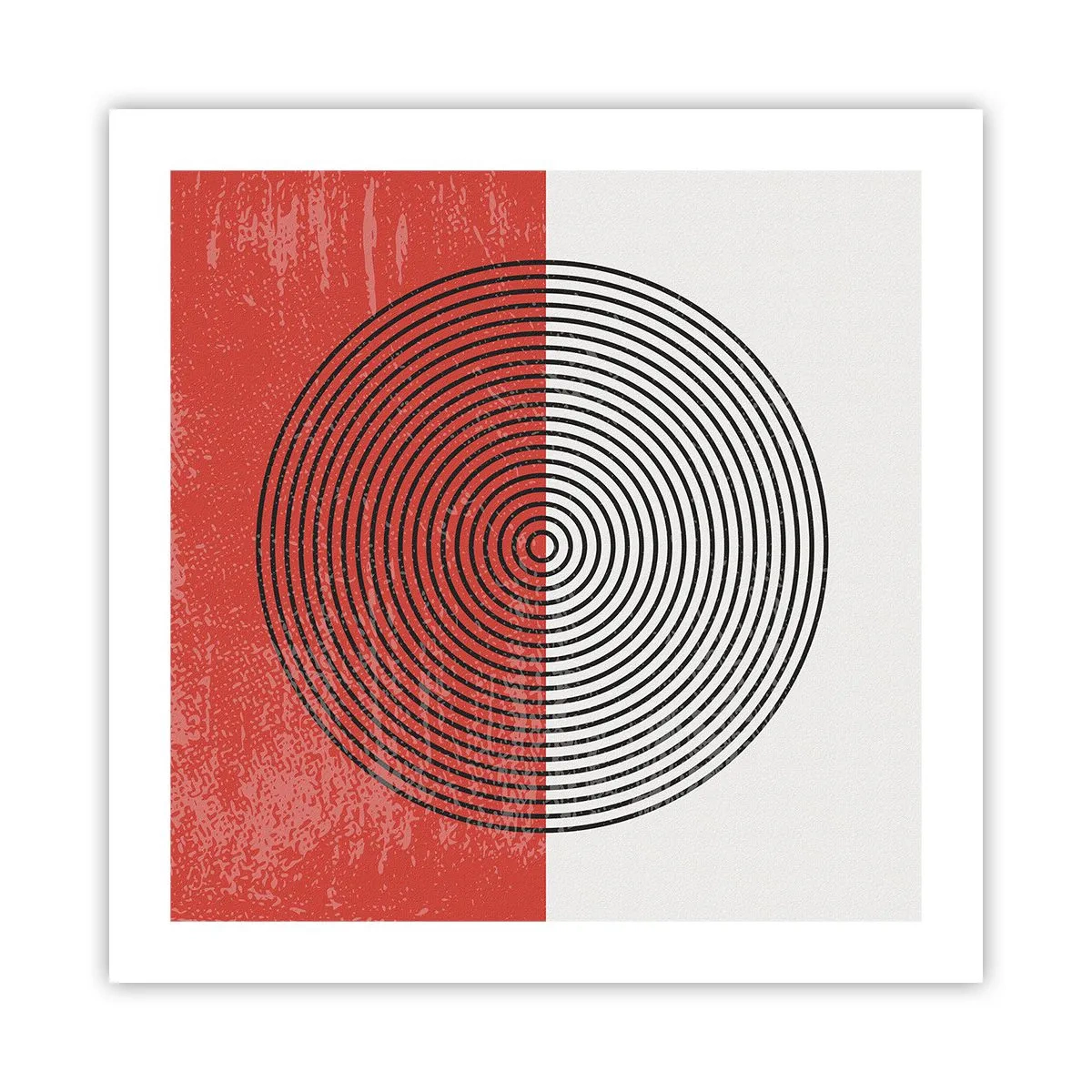 Poszter - Pont a célba - 50x50 cm