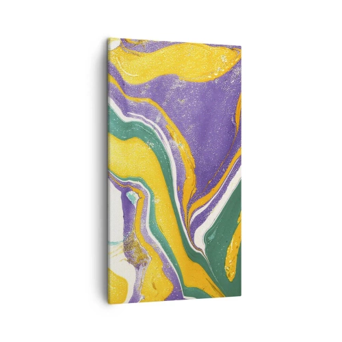 Vászonkép - Színes hullámok - 45x80 cm