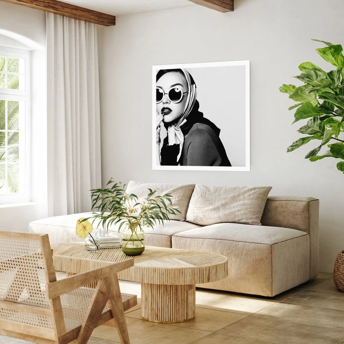 Poszter - Üdvözlet a 60-as évekből - 60x60 cm